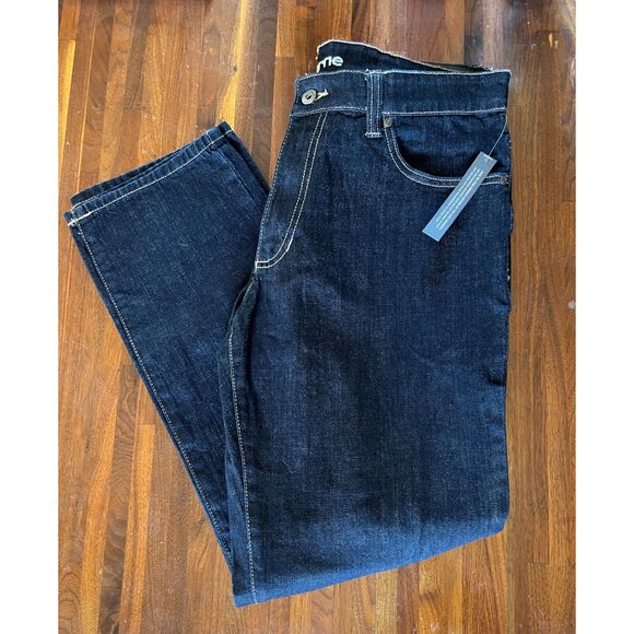 Clairborne Mens Straight Fit Stretch Blue Jeans NWT  Size 34/32 - Picture 1 of 5